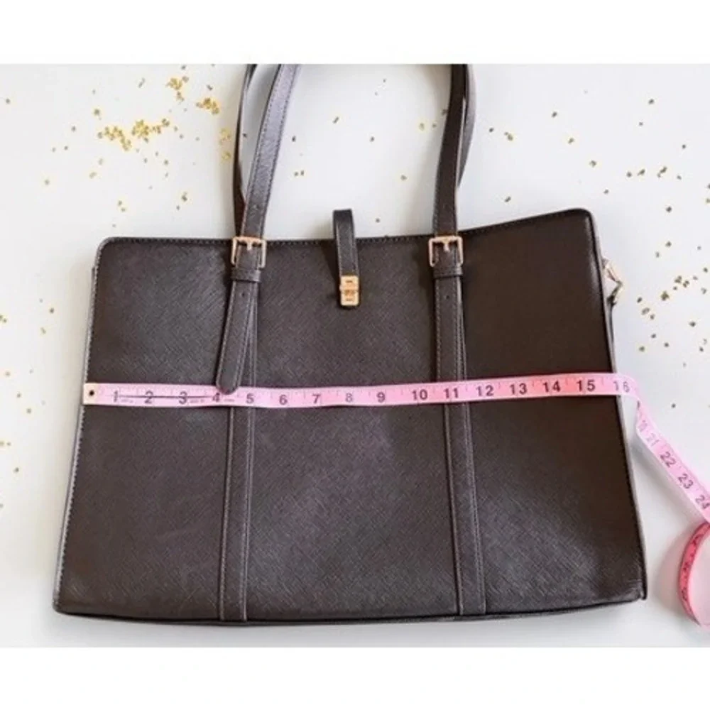 Black Laptop Tote Bag - LIKE NEW!